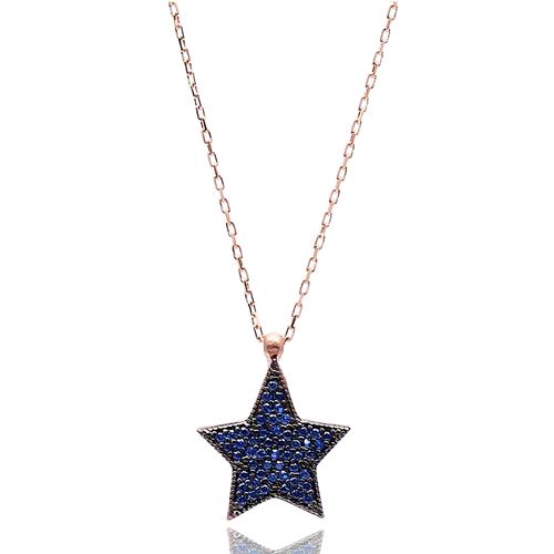 Star Design Turkish Wholesale Handmade  925k Sterling Silver  Pendant